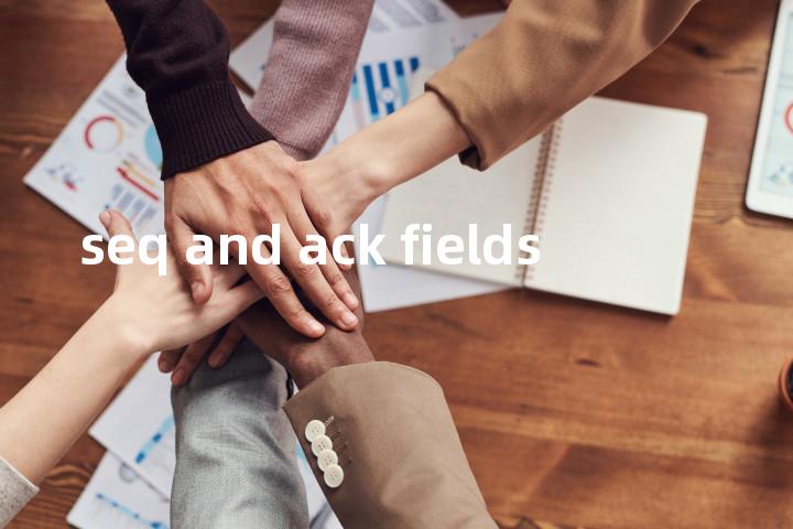 seq and ack fields单词图解，单词释义场景配图