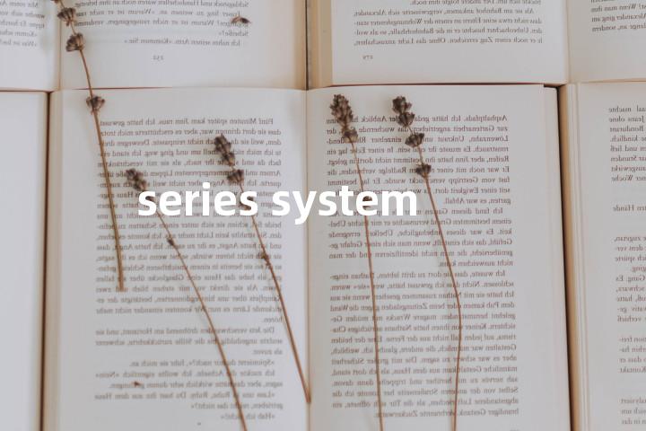 series system单词图解，单词释义场景配图