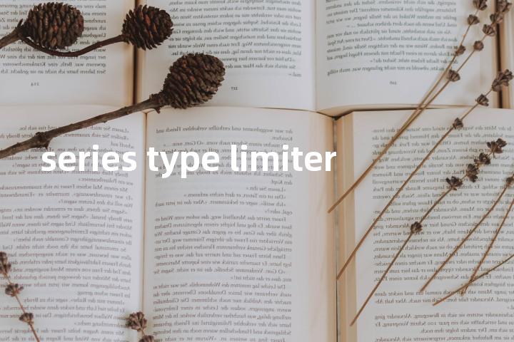 series type limiter单词图解，单词释义场景配图