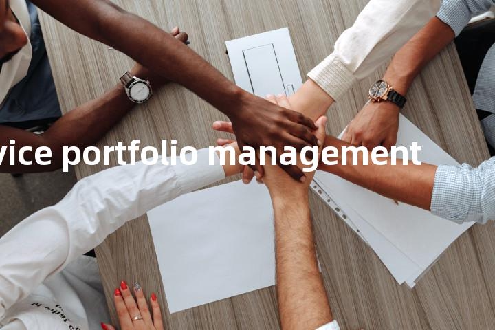 service portfolio management单词图解，单词释义场景配图
