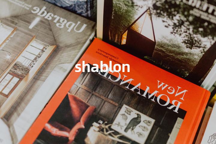 shablon单词图解，单词释义场景配图