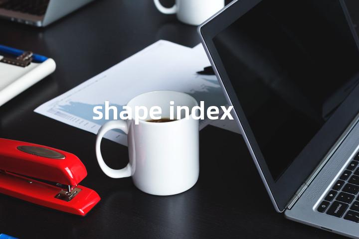 shape index单词图解，单词释义场景配图