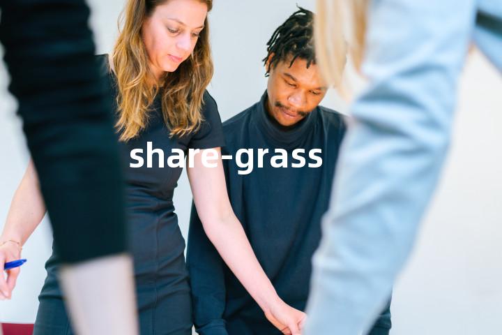 share-grass单词图解，单词释义场景配图