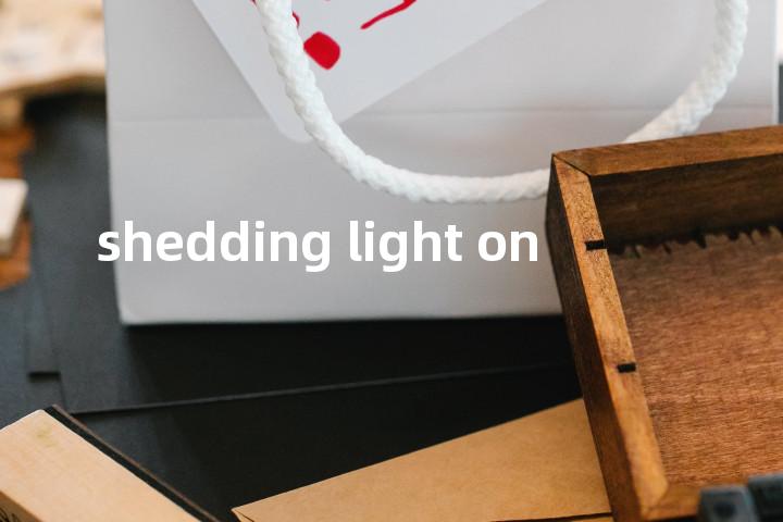 shedding light on单词图解，单词释义场景配图