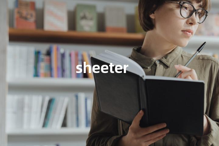 sheeter单词图解，单词释义场景配图