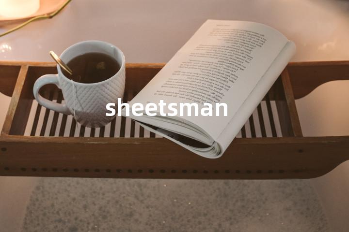 sheetsman单词图解，单词释义场景配图