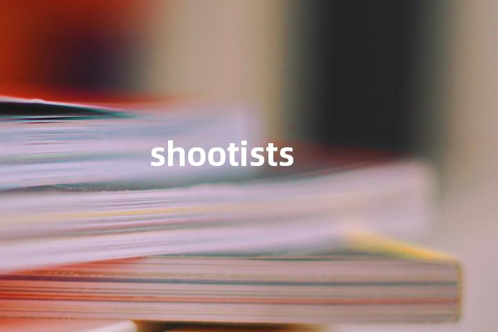 shootists单词图解，单词释义场景配图