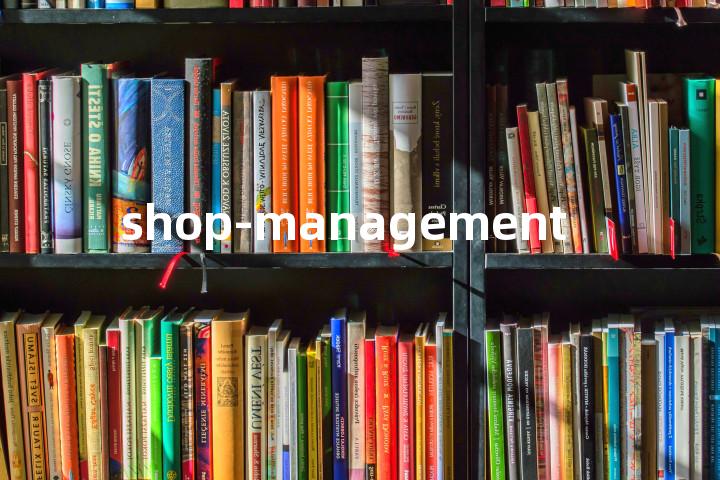shop-management单词图解，单词释义场景配图