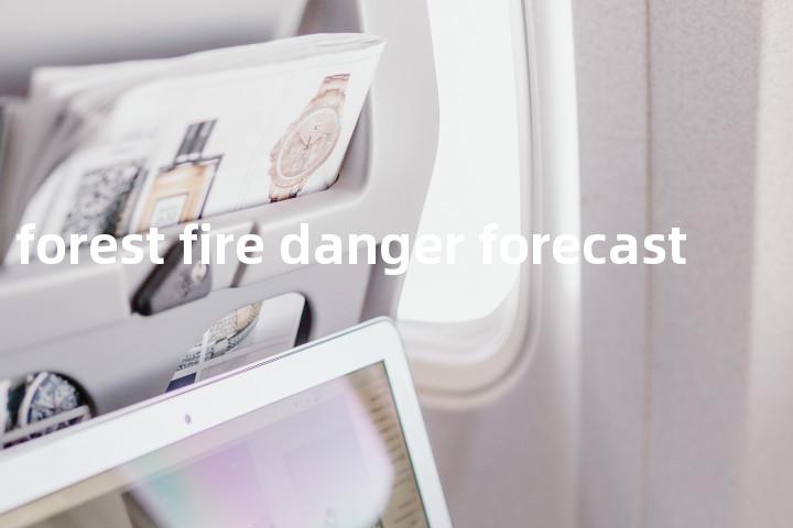 short-term forest fire danger forecast单词图解，单词释义场景配图