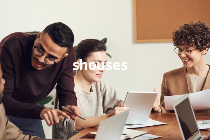 shouses单词图解，单词释义场景配图