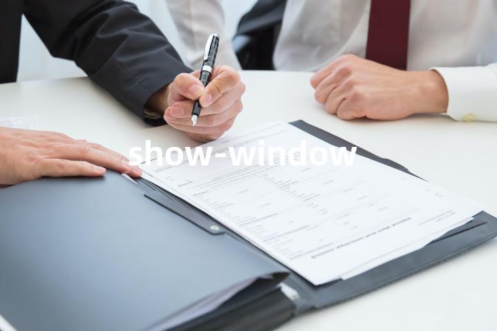 show-window单词图解，单词释义场景配图