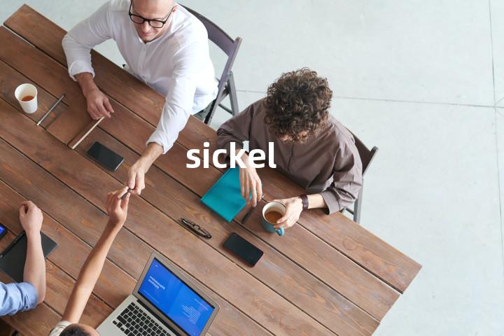 sickel单词图解，单词释义场景配图