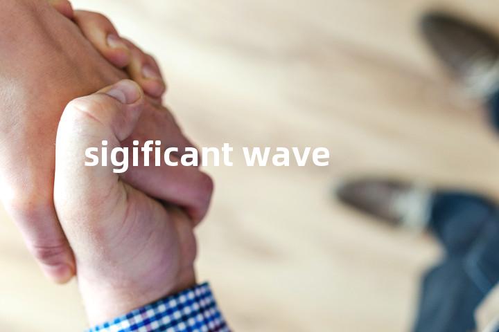 sigificant wave单词图解，单词释义场景配图