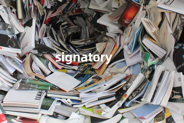 signatory