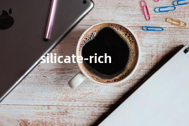 silicate-rich单词图解，单词释义场景配图