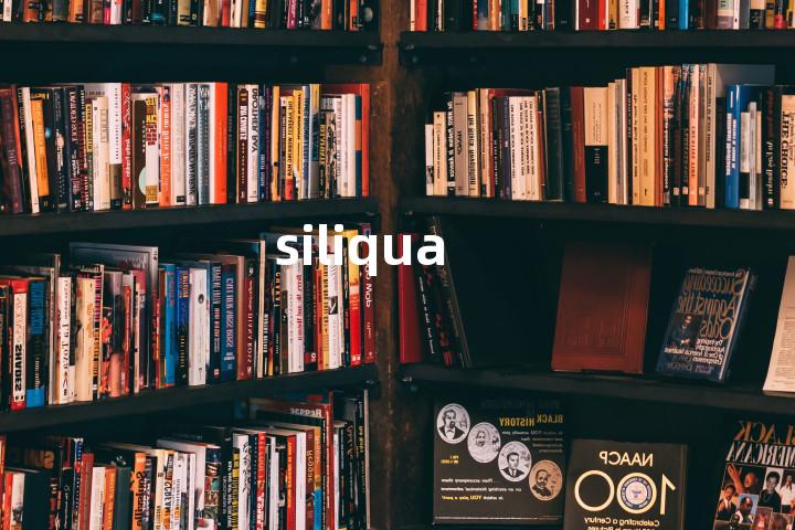 siliqua单词图解，单词释义场景配图