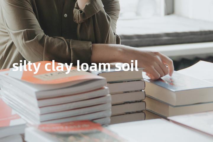 silty clay loam soil单词图解，单词释义场景配图