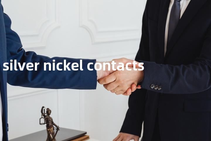 silver nickel contacts单词图解，单词释义场景配图