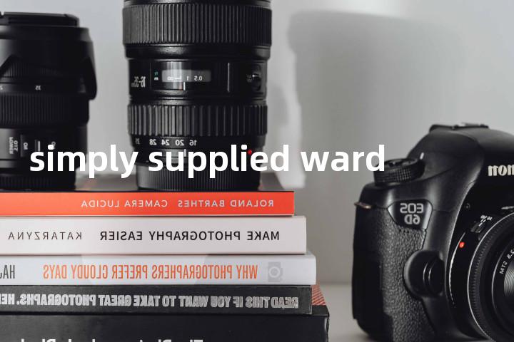 simply supplied ward单词图解，单词释义场景配图