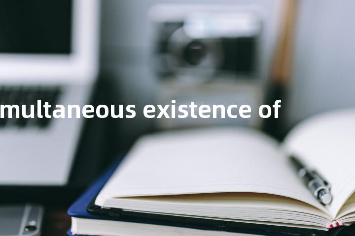 simultaneous existence of单词图解，单词释义场景配图