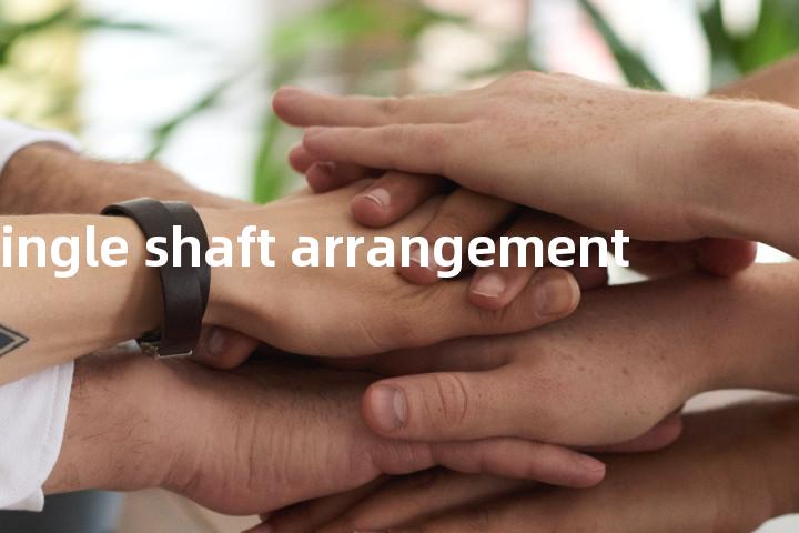 single shaft arrangement单词图解，单词释义场景配图