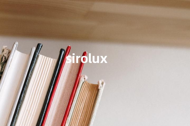 sirolux单词图解，单词释义场景配图