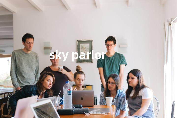 sky parlor单词图解，单词释义场景配图