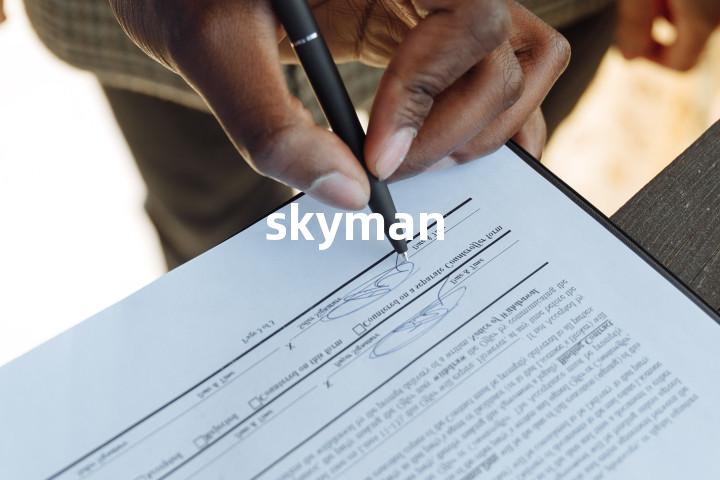 skyman单词图解，单词释义场景配图