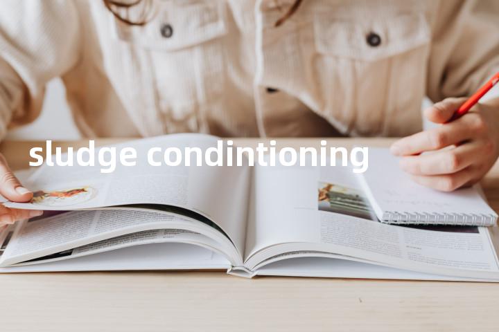 sludge condintioning单词图解，单词释义场景配图