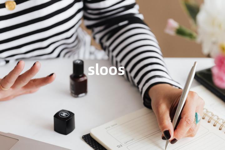 sloos单词图解，单词释义场景配图