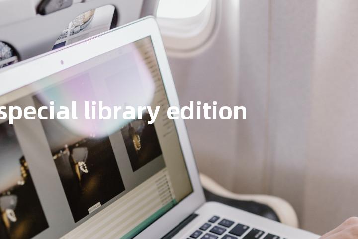 special library edition单词图解，单词释义场景配图