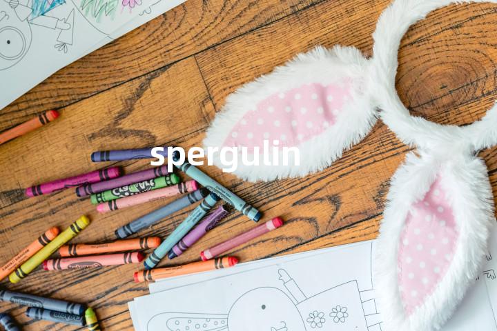 spergulin单词图解，单词释义场景配图