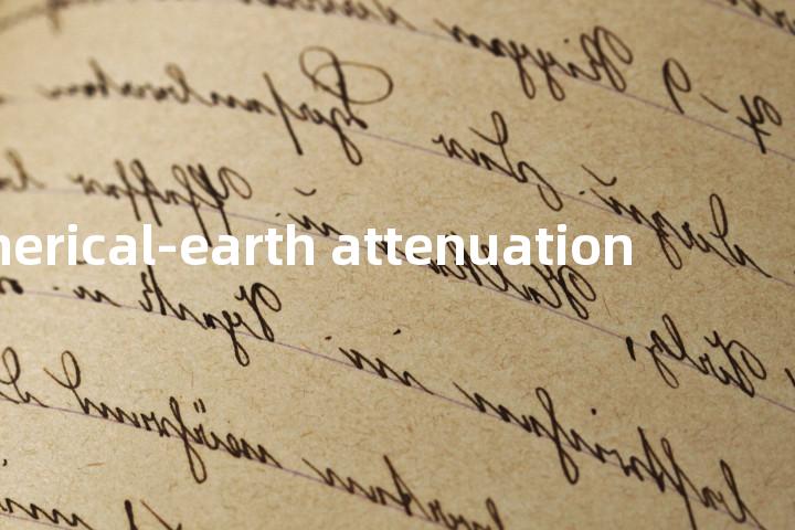 spherical-earth attenuation单词图解，单词释义场景配图
