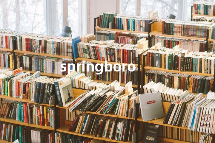 springboro单词图解，单词释义场景配图