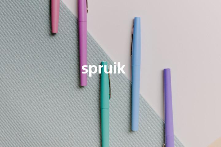 spruik