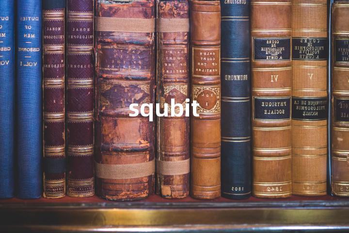 squbit单词图解，单词释义场景配图