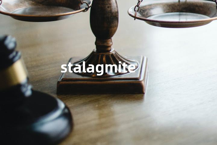 stalagmite