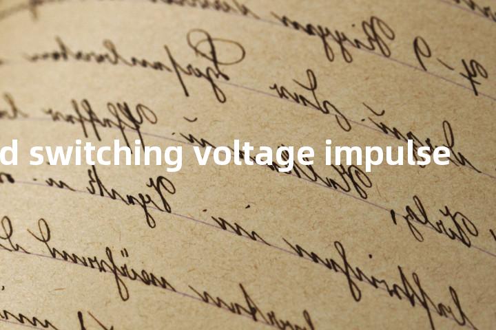 standard switching voltage impulse单词图解，单词释义场景配图