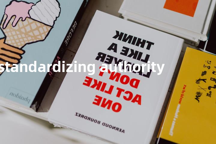 standardizing authority单词图解，单词释义场景配图