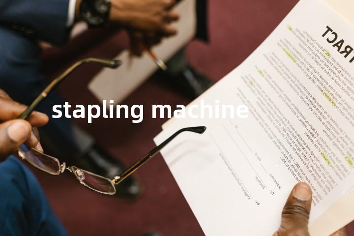 stapling machine单词图解，单词释义场景配图