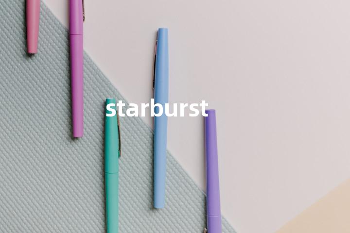 starburst单词图解，单词释义场景配图