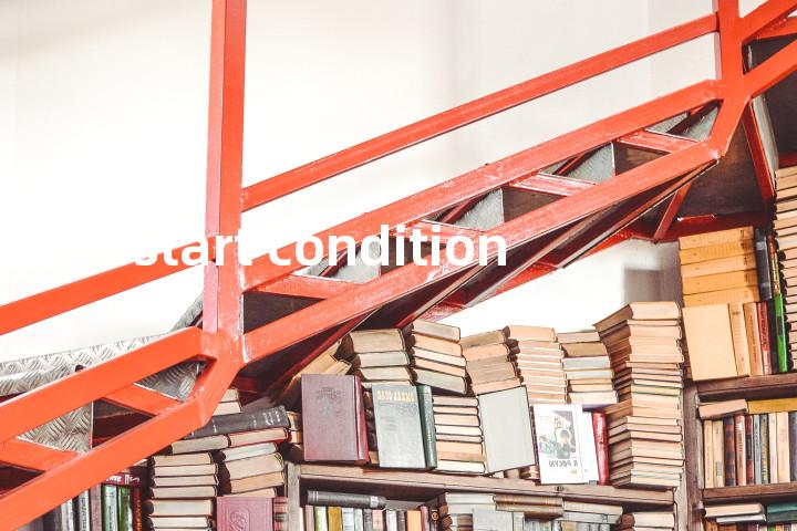 start condition单词图解，单词释义场景配图