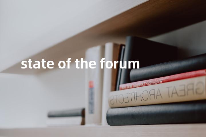 state of the forum单词图解，单词释义场景配图