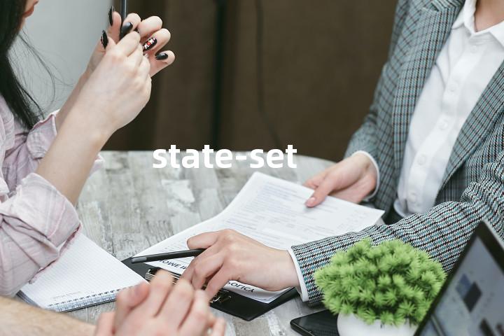 state-set单词图解，单词释义场景配图