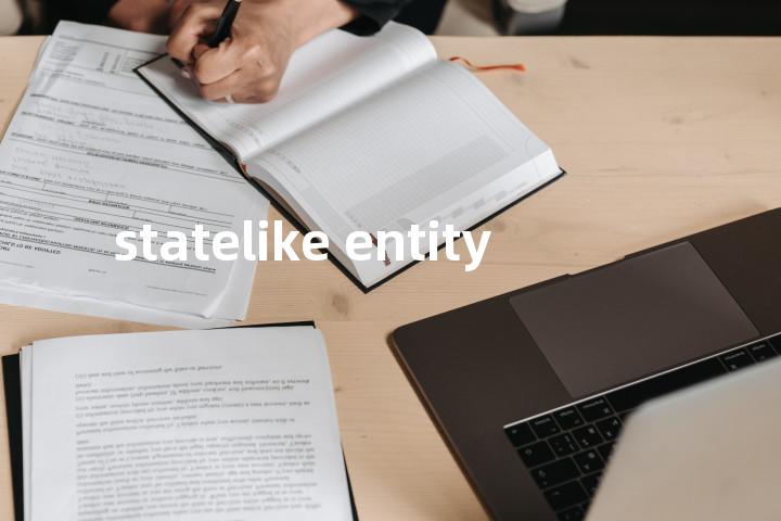 statelike entity单词图解，单词释义场景配图