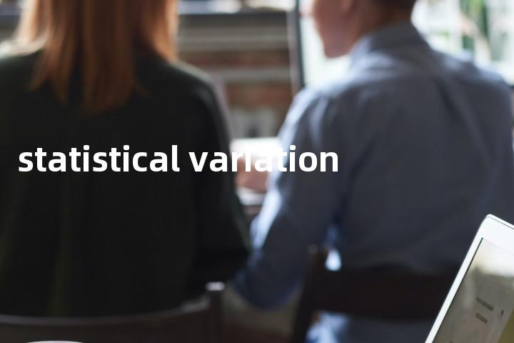 statistical variation单词图解，单词释义场景配图