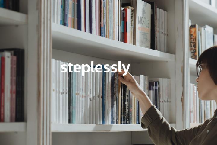 steplessly单词图解，单词释义场景配图