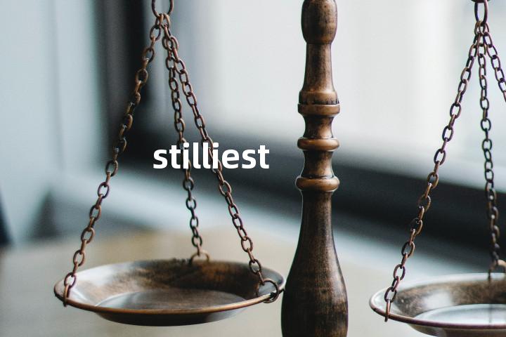 stilliest单词图解，单词释义场景配图
