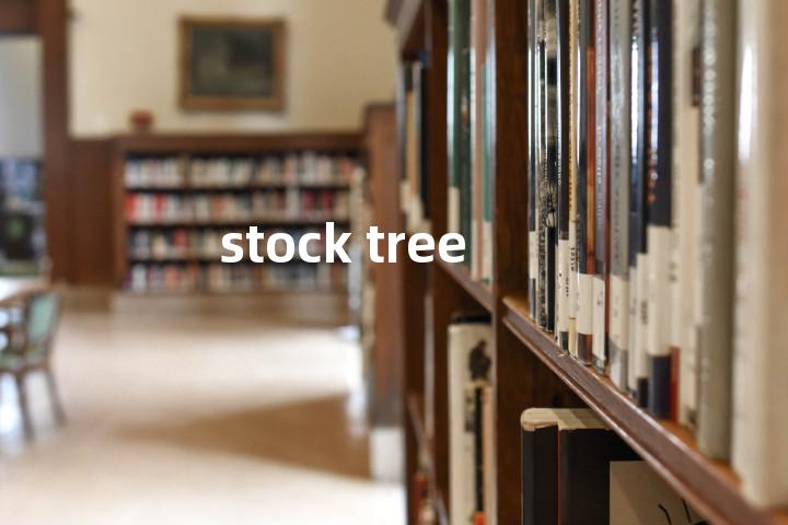 stock tree单词图解，单词释义场景配图