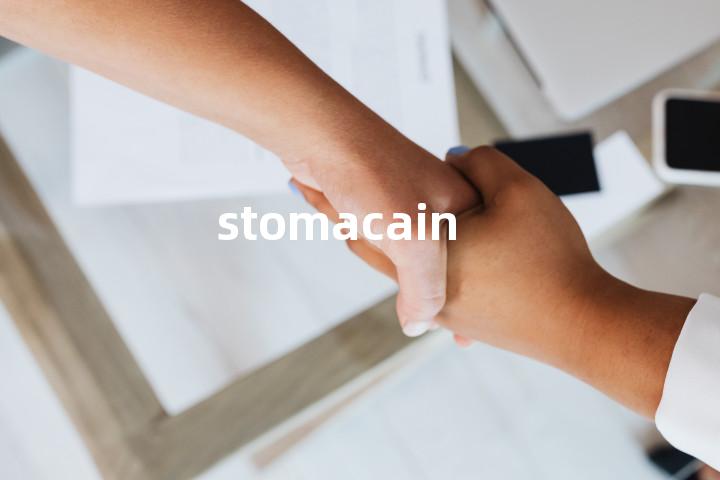 stomacain单词图解，单词释义场景配图